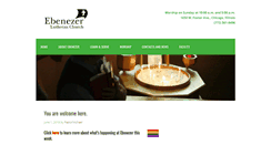 Desktop Screenshot of ebenezerchurch.org